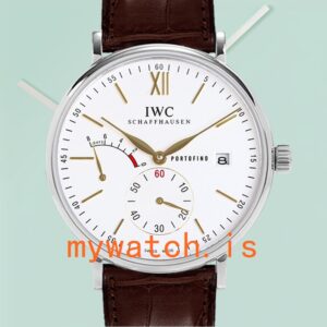 IWC Portofino 43mm/40mm IW510103 Men's Leather Strap