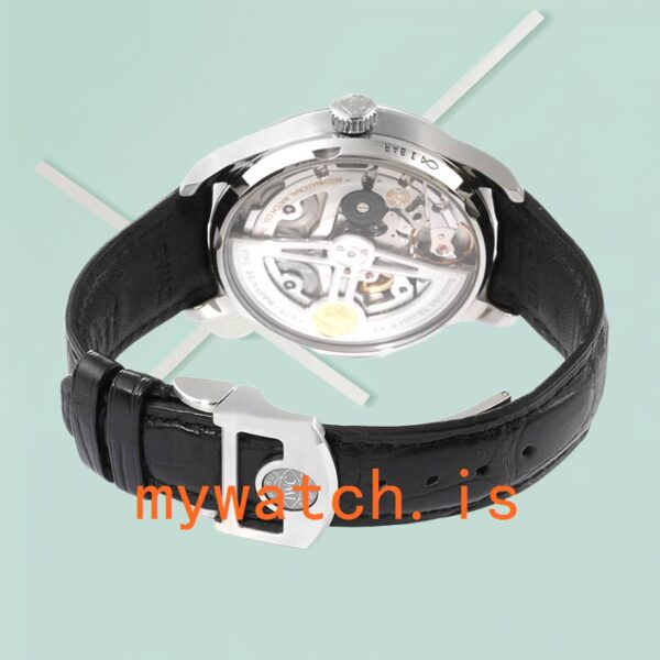 IWC Portuguese Automatic Men's 42mm IW500703 Automatic Black Dial - Image 4
