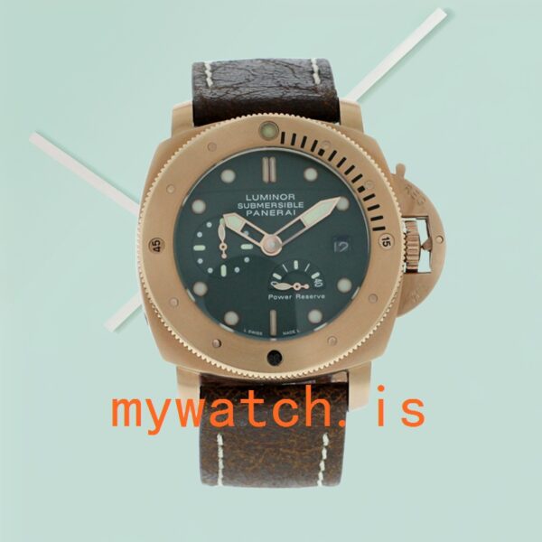 Panerai Luminor Submersible PAM00507 Men's 47mm Automatic Leather Strap - Image 2