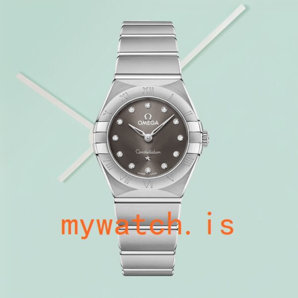 Omega Constellation 131.10.25.60.56.001 Ladies 27mm Silver-tone Quartz - Image 2