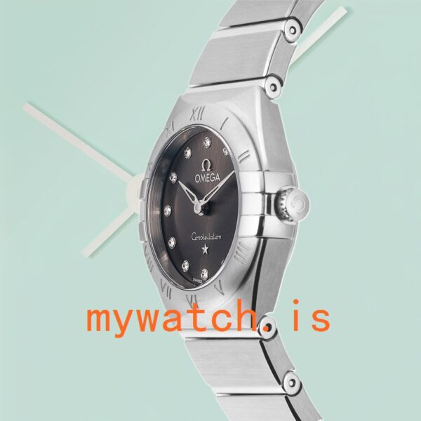 Omega Constellation 131.10.25.60.56.001 Ladies 27mm Silver-tone Quartz - Image 3