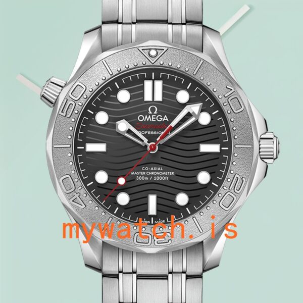 Omega Seamaster Men 42mm 210.30.42.20.01.002 Black Dial Automatic