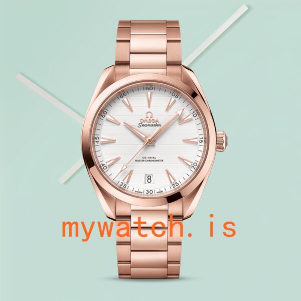Omega Seamaster 41mm 220.50.41.21.02.001 Men Bracelet Rose Gold-tone - Image 2