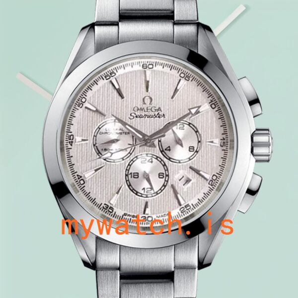 Omega Seamaster 44mm 231.10.44.50.09.001 Men Silver-tone White Dial