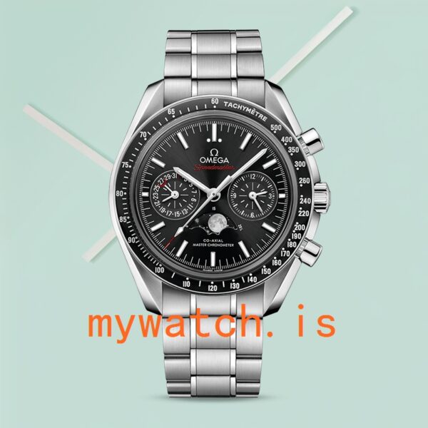 Omega Speedmaster Men 304.30.44.52.01.001 41mm Black Dial - Image 2
