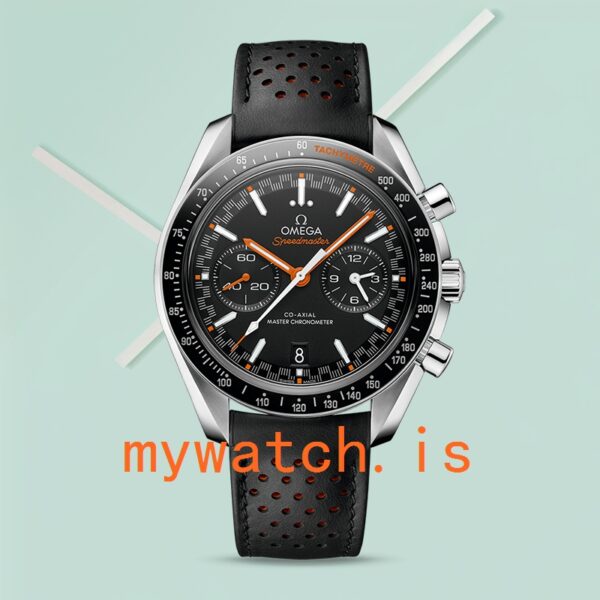 Omega Speedmaster 329.32.44.51.01.001 44mm Men Leather Strap - Image 2