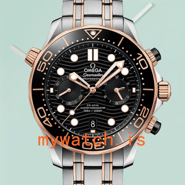 Omega Seamaster 44mm Men 210.20.44.51.01.001 Black Dial Ceramics Bezel