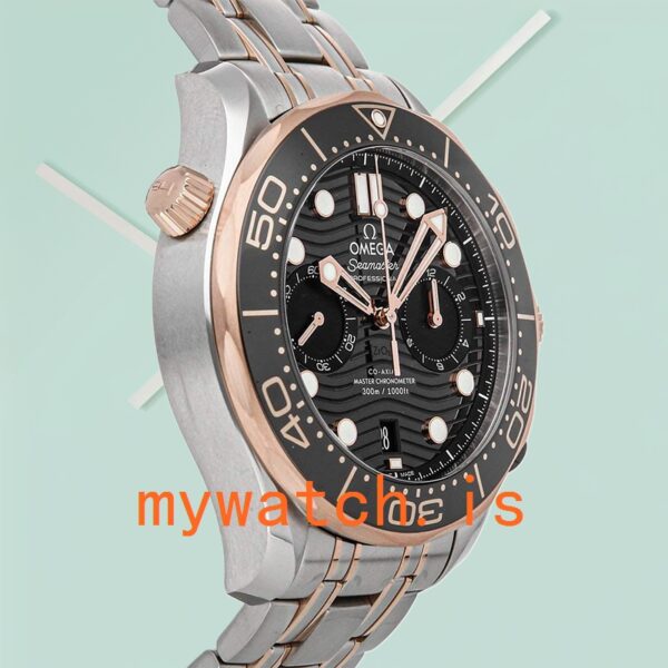 Omega Seamaster 44mm Men 210.20.44.51.01.001 Black Dial Ceramics Bezel - Image 3