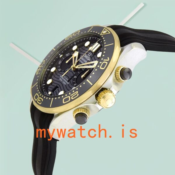 Omega Seamaster 210.22.44.51.01.001 Men 44mm Ceramics Bezel - Image 4