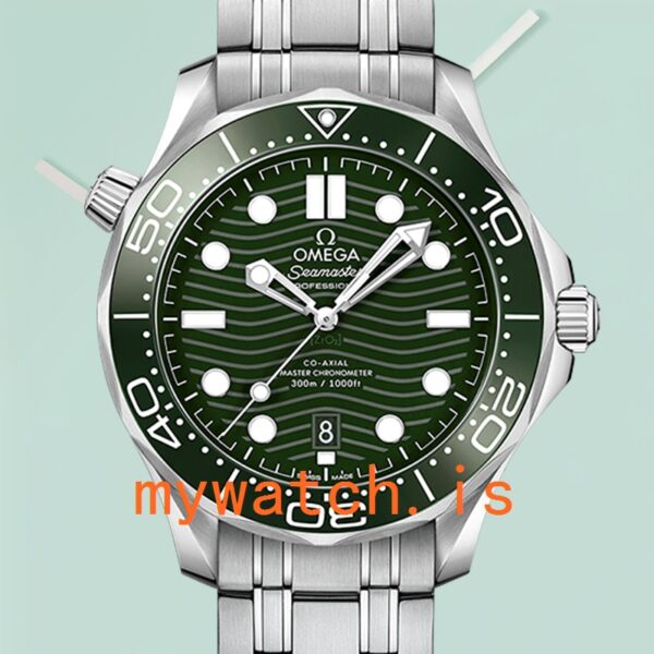 Omega Seamaster 42mm 210.30.42.20.10.001 Men Green Dial