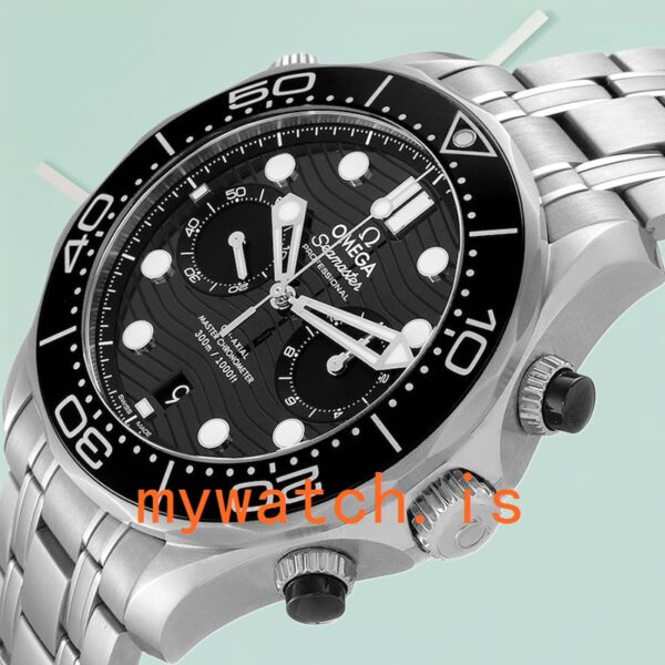 Omega Seamaster Men 44mm 210.30.44.51.01.001 Ceramics Bezel - Image 3