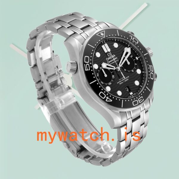 Omega Seamaster Men 44mm 210.30.44.51.01.001 Ceramics Bezel - Image 4