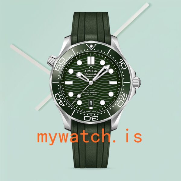 Omega Seamaster 42mm Men 210.32.42.20.10.001 Ceramics Bezel Silver-tone - Image 2