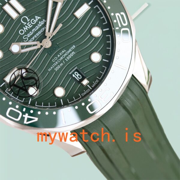 Omega Seamaster 42mm Men 210.32.42.20.10.001 Ceramics Bezel Silver-tone - Image 3