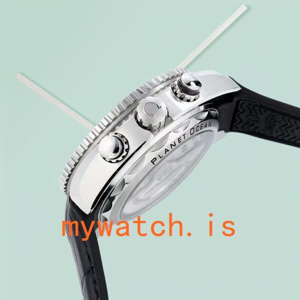 Omega Seamaster 215.33.46.51.01.001 45mm Men Leather Strap - Image 3