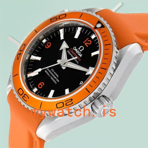 Omega Seamaster 232.32.42.21.01.001 41mm Men Rubber Band Silver-tone - Image 3