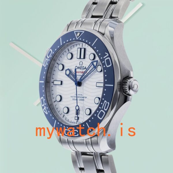 Omega Seamaster 42mm Men 522.30.42.20.04.001 Bracelet Silver-tone - Image 3