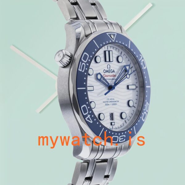 Omega Seamaster 42mm Men 522.30.42.20.04.001 Bracelet Silver-tone - Image 4
