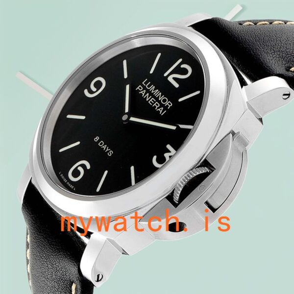 Panerai Luminor Men's 44mm PAM00560 Stainless Steel Black Dial - Image 3