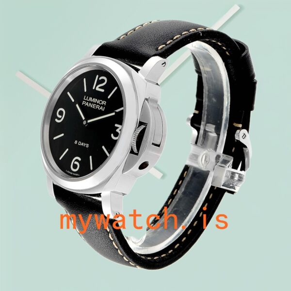 Panerai Luminor Men's 44mm PAM00560 Stainless Steel Black Dial - Image 4