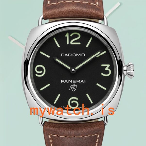 Panerai Radiomir PAM00753 Men's 44mm Black Dial Silver-tone