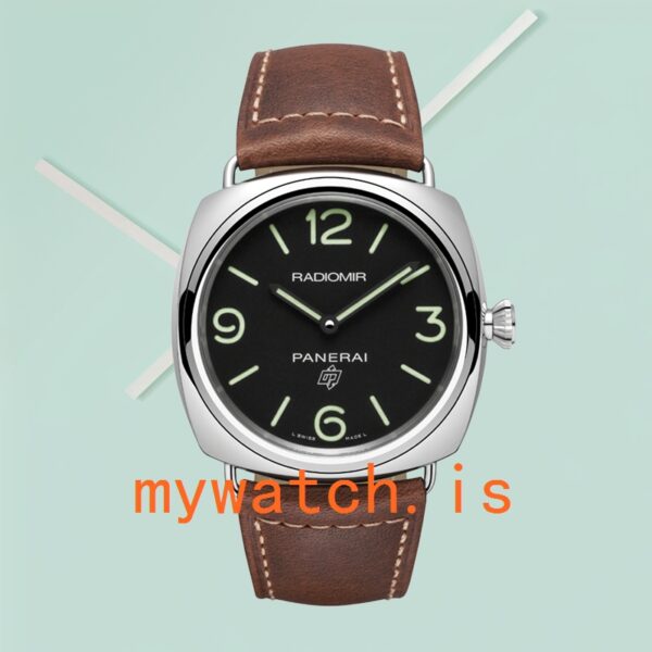 Panerai Radiomir PAM00753 Men's 44mm Black Dial Silver-tone - Image 2