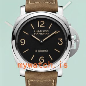 Panerai Luminor Men's 44mm PAM00914 Automatic Leather Strap