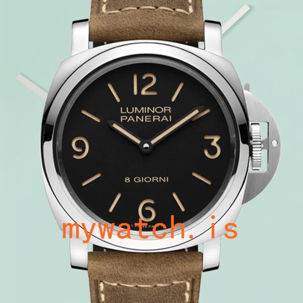 Panerai Luminor Men's 44mm PAM00914 Automatic Leather Strap