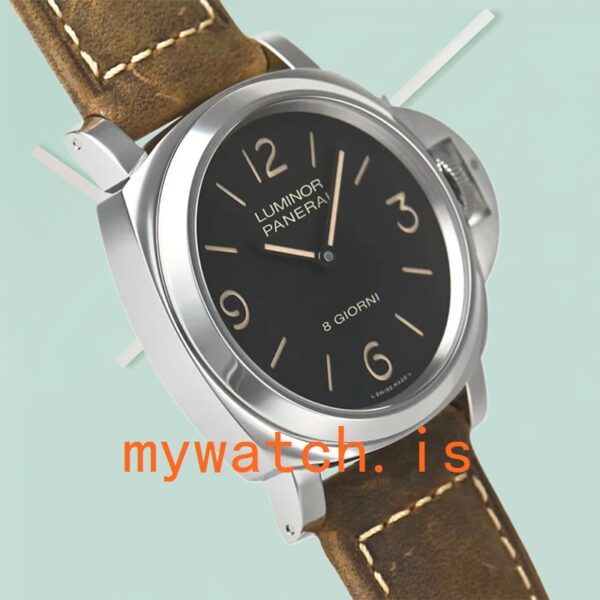 Panerai Luminor Men's 44mm PAM00914 Automatic Leather Strap - Image 4