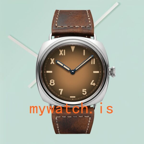 Panerai Radiomir Men's 44mm PAM00931 Brown Dial Silver-tone - Image 2
