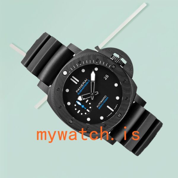 Panerai Submersible PAM01231 Men's 47mm Black Dial - Image 3