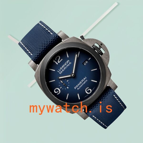 Panerai Luminor Marina Men's 44mm PAM01663 Automatic Blue Dial - Image 3