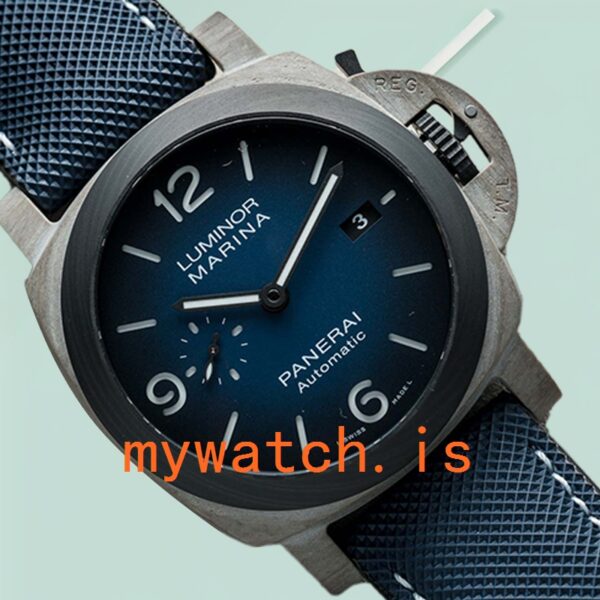 Panerai Luminor Marina Men's 44mm PAM01663 Automatic Blue Dial - Image 4