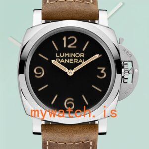Panerai Luminor 44mm Men's PAM00372-001 Leather Strap Automatic