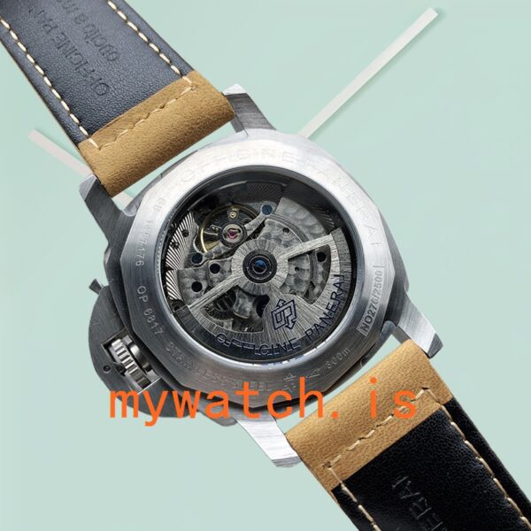 Panerai Luminor GMT Men's 44mm PAM00404 Stainless Steel Black Dial - Image 3