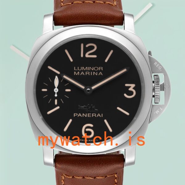 Panerai Luminor Marina PAM00415-001 Men's 44mm Leather Strap