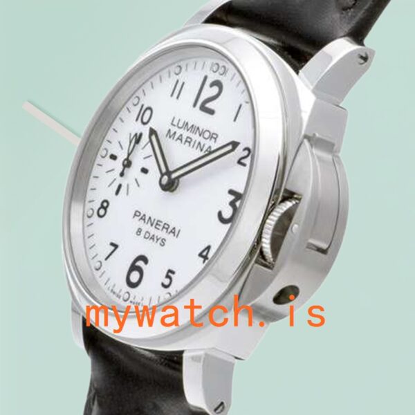 Panerai Luminor Marina Men's 44mm PAM00563 Stainless Steel White Dial - Image 3