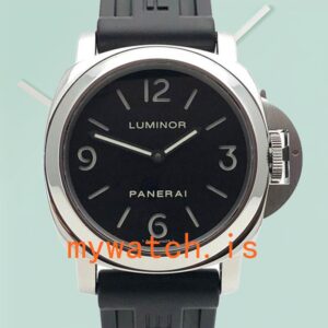 Panerai Luminor Base 44mm Men's PAM00112 Automatic Rubber Band