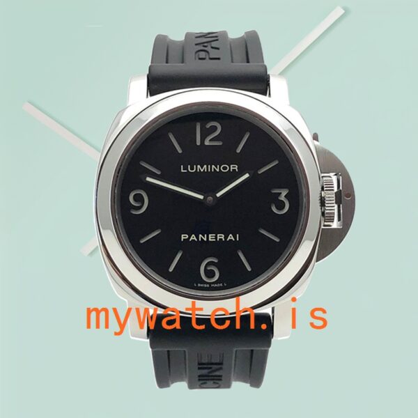 Panerai Luminor Base 44mm Men's PAM00112 Automatic Rubber Band - Image 2
