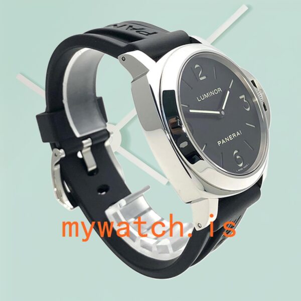Panerai Luminor Base 44mm Men's PAM00112 Automatic Rubber Band - Image 3