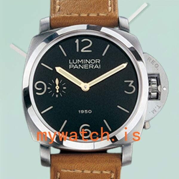 Panerai Luminor 1950 Men's 44mm PAM00127 Leather Strap