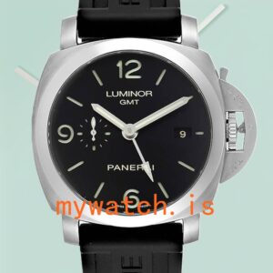 Panerai Luminor GMT Men's PAM00320 44mm Stainless Steel Silver-tone