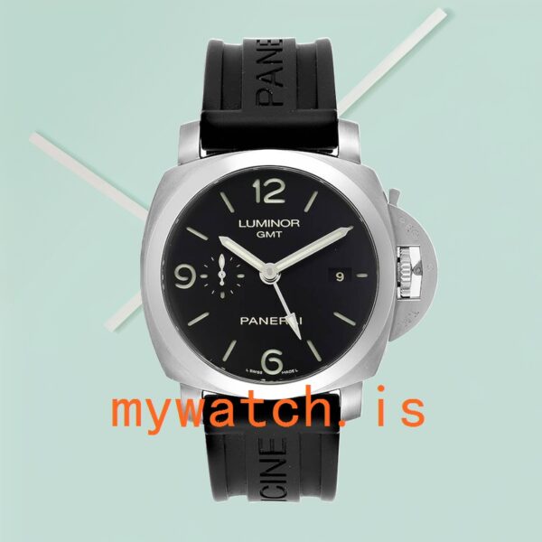 Panerai Luminor GMT Men's PAM00320 44mm Stainless Steel Silver-tone - Image 2