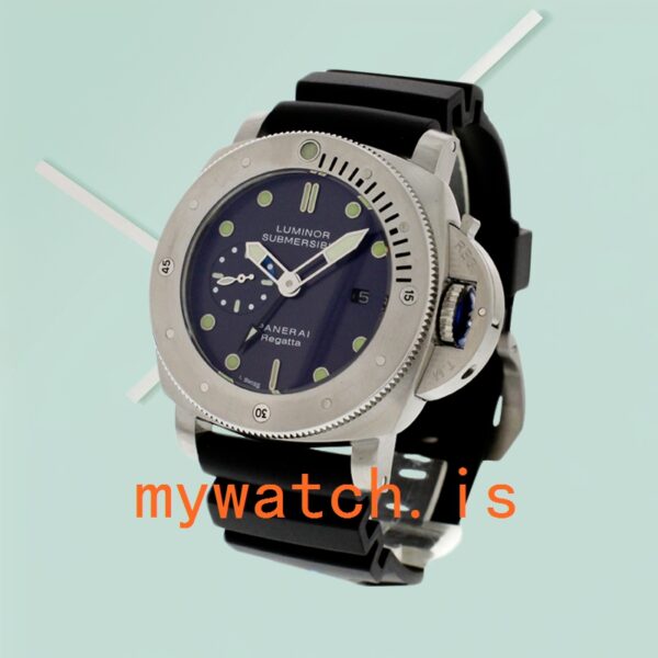 Panerai Luminor Submersible PAM00371 Men's 47mm Rubber Band - Image 3