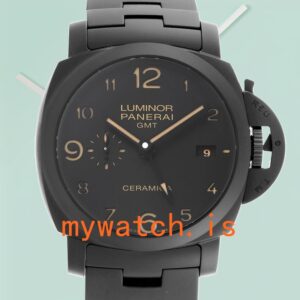 Panerai Luminor GMT PAM00438 Men's 44mm Automatic Black Dial