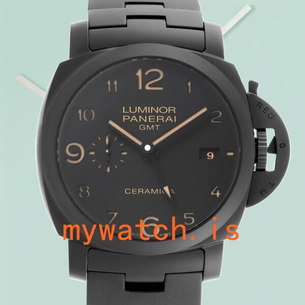 Panerai Luminor GMT PAM00438 Men's 44mm Automatic Black Dial