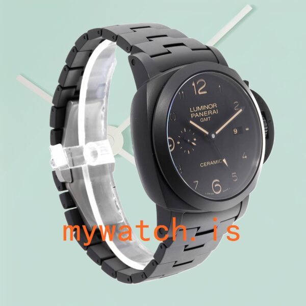 Panerai Luminor GMT PAM00438 Men's 44mm Automatic Black Dial - Image 3