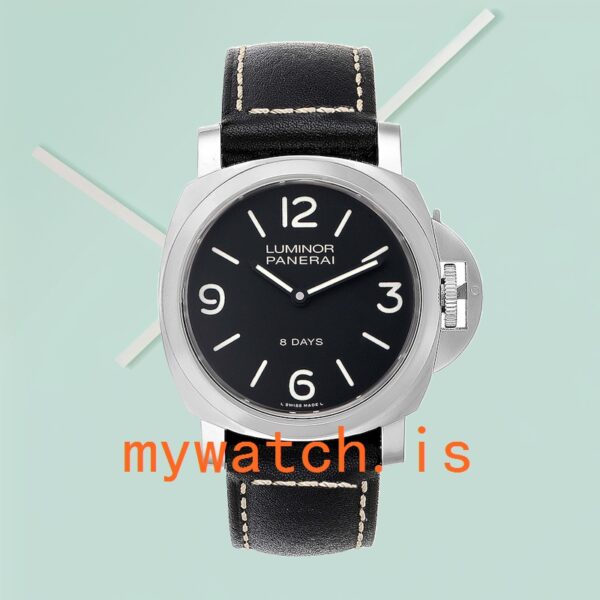 Panerai Luminor Base 44mm Men's PAM00560 Stainless Steel - Image 2