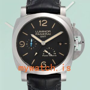 Panerai Luminor GMT 44mm PAM01321 Men's Leather Strap