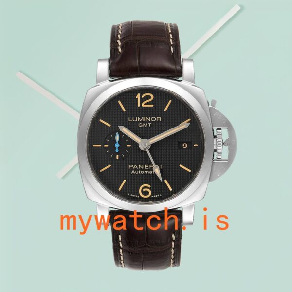 Panerai Luminor GMT 44mm PAM01535 Men's Automatic Black Dial - Image 2